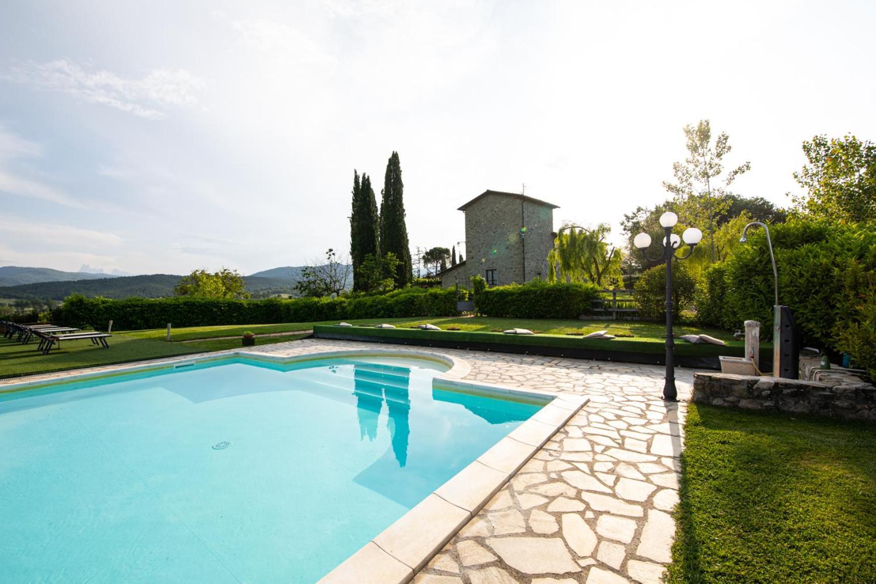 Agriturismo Il Sasso Anghiari Exterior foto
